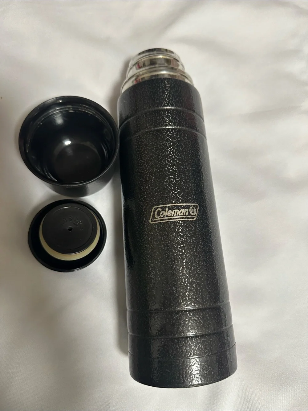 Coleman Black Textured Insulated thermos